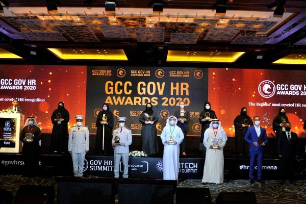 DHA wins the “Most Distinguished Learning and Development Strategy Award” at the GCC GOV HR Awards