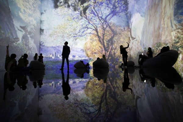 Experience a fully immersive digital art exhibition in Dubai