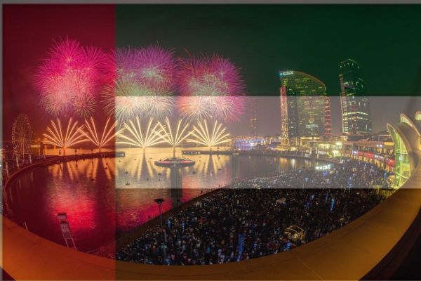 Watch the fireworks in Dubai for the 49th UAE National Day 2020