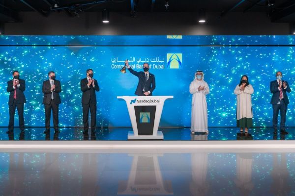 Commercial Bank of Dubai rings market-opening bell to celebrate listing of USD 600 million bond on Nasdaq Dubai