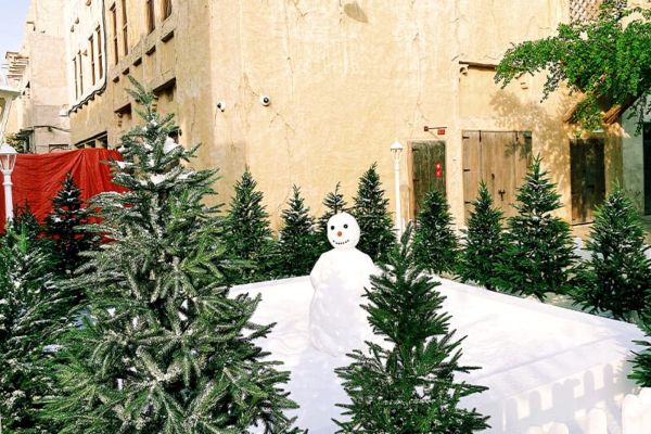 Get into the Festive Spirit at Al Seef’s Snow Park and Festive Market