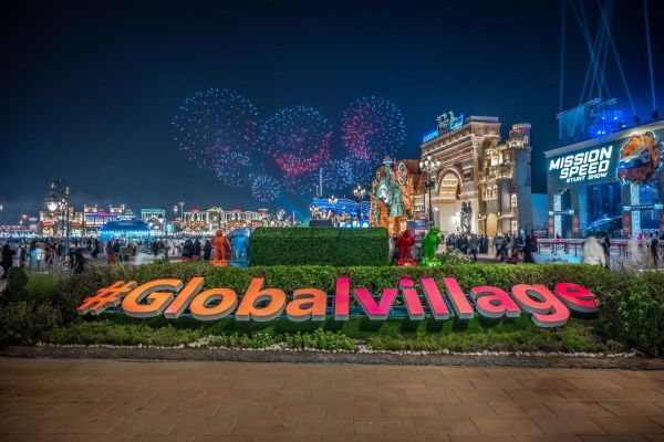 Global Village lights up Dubai skies to celebrate New Year 2021 in 7 countries around the world