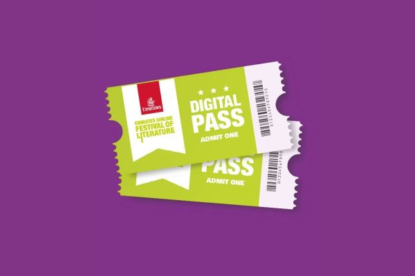 Enjoy selected sessions from the #EmiratesLitFest from the comfort of your own home with a digital pass