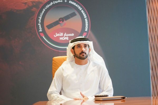 Hamdan bin Mohammed congratulates UAE leaders on Hope Probe’s successful entry into Martian orbit