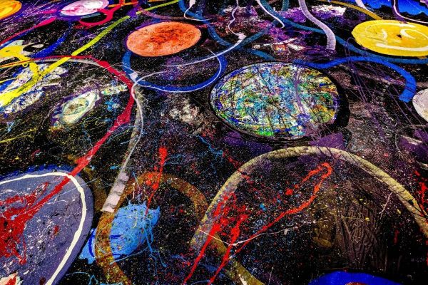 World-renowned artist Sacha Jafri’s painting “The Journey of Humanity” sold for AED 227,757,000 (USD 62 million)