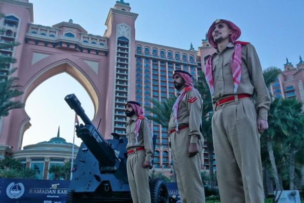 Dubai Police ready Ramadan Cannons