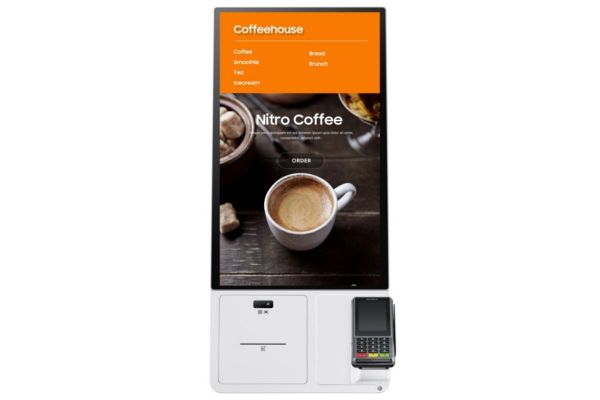 Samsung Unveils All-In-One Kiosk for Contactless Ordering and Payment