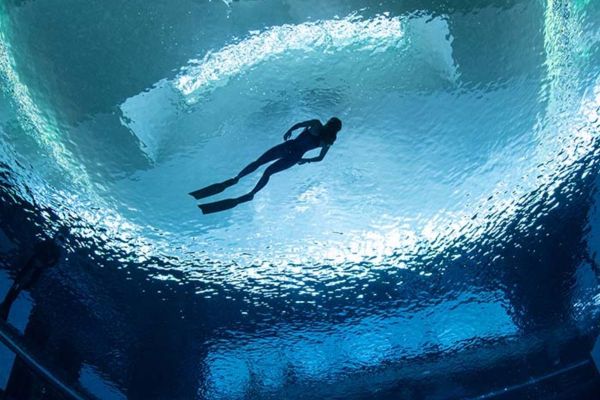 The world's deepest swimming pool, Deep Dive Dubai, now open for public bookings