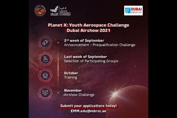 Emirates Mars Mission partners with Dubai Airshow for Planet X challenge