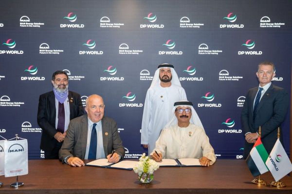 MAN Energy Solutions & DP World sign cooperation agreement