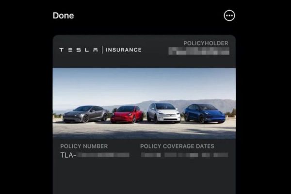 Tesla Insurance Customers Can Now Add Their Insurance Cards to Apple Wallet