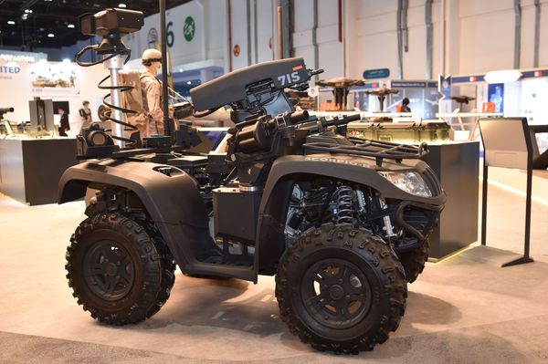 EDGE's New 7IS Remote Control Weapon Station Open for Viewing at UMEX