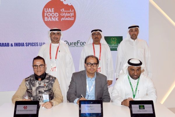 UAE Food Bank Signed Strategic Partnership Agreements at Gulfood