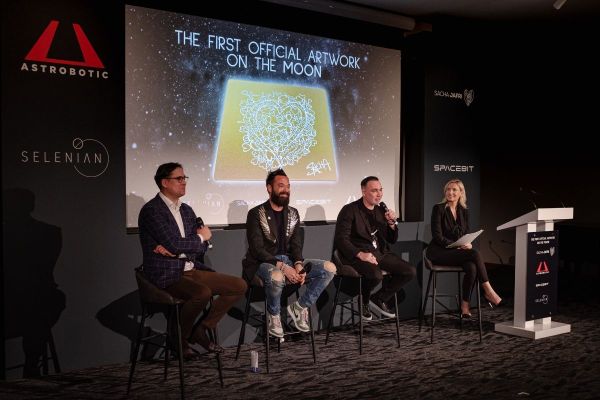 The First Ever Artwork on the Moon Revealed at EXPO 2020