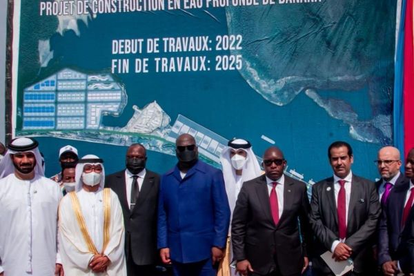 DP World, Democratic Republic of the Congo Government lay 1st stone to mark initiation of construction of Banana Port