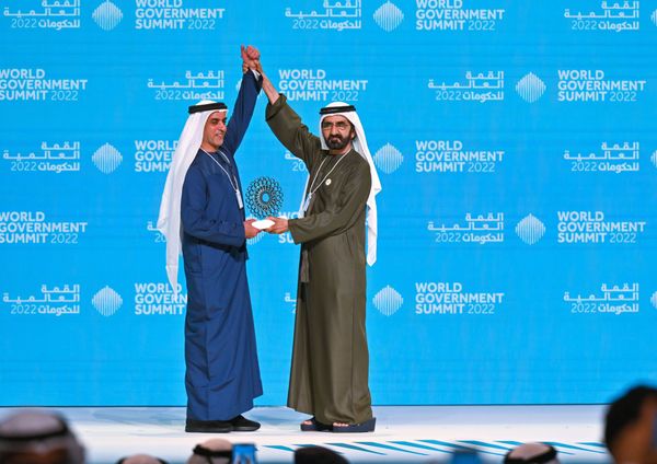 Saif bin Zayed honoured for exceptional contribution to Expo 2020 Dubai