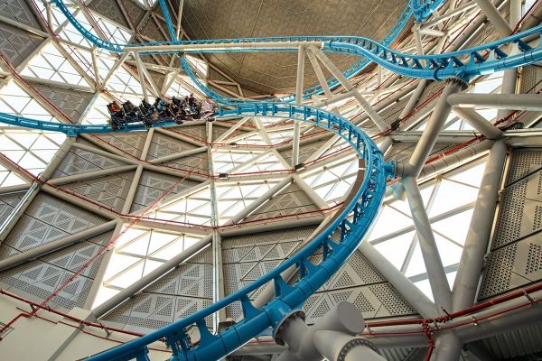 Storm Coaster: The Fastest Indoor Rollercoaster in Dubai