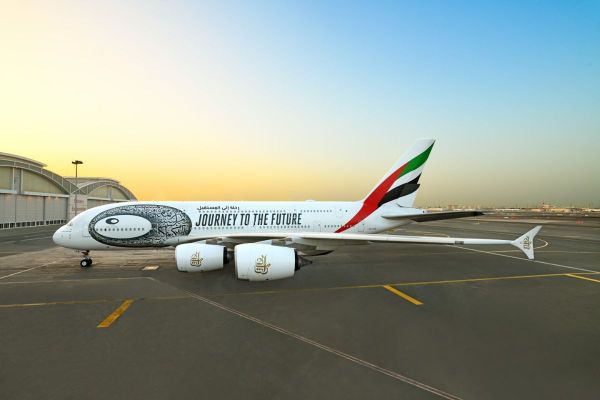 Emirates launches Museum of the Future custom A380 livery
