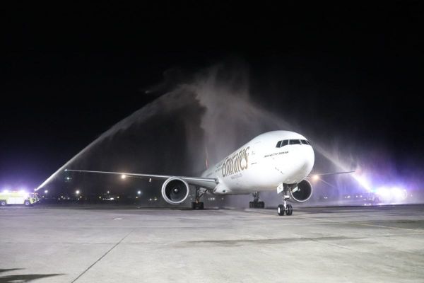 Emirates lands in Bali for the 1st time after flight suspension in 2020