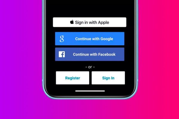 How to prevent personal data access after using the 'Sign in with' option for Apple, Google & Facebook