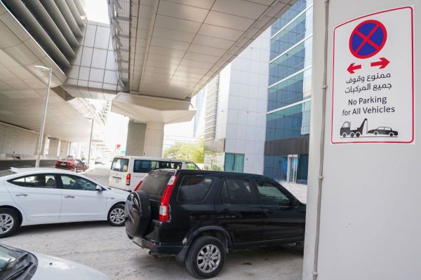 RTA takes measures to prevent parking under the Dubai metro viaducts
