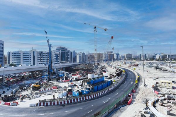 RTA completes 55% of construction at Falcon Interchange