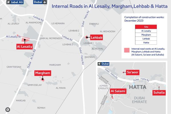 RTA awards a contract for constructing internal roads & lighting works in 4 residential areas