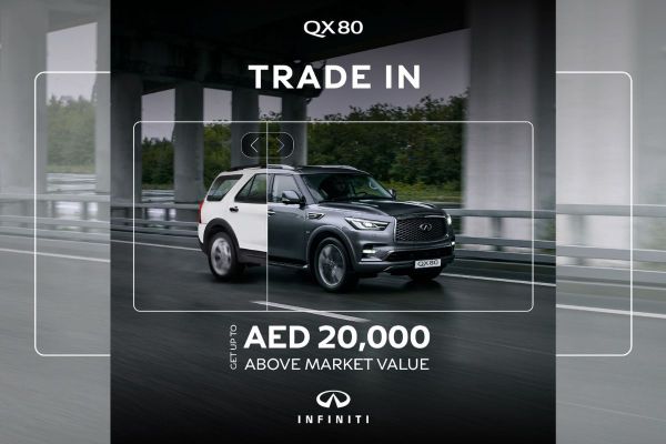 Arabian Automobiles is back with trade-in offers for INFINITI’s QX80