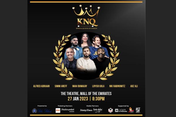 'Kings and Queens of Comedy' coming to Dubai on January 27, 2023