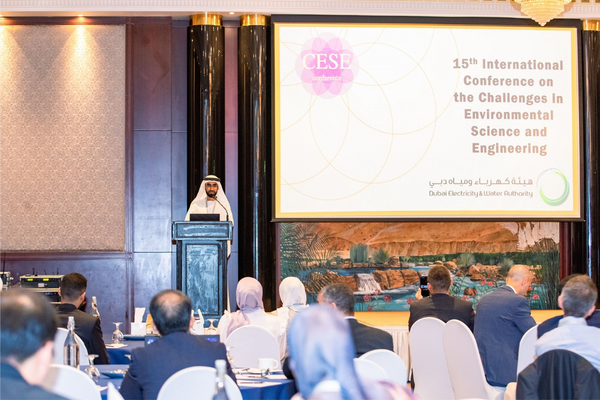DEWA hosted the 15th International Conference on Challenges in Environmental Science and Engineering 2022 for the 1st time in the Middle East