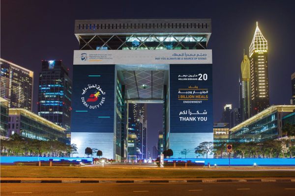 Dubai Duty Free contributes AED20 million to ‘1 Billion Meals Endowment’ campaign