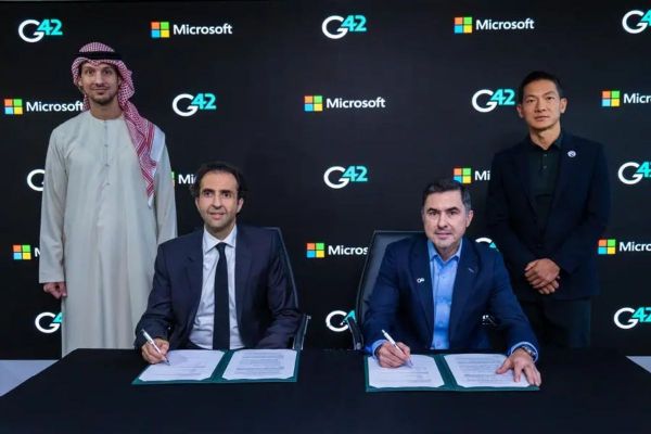 G42 partners with Microsoft to explore acceleration of UAE’s digital transformation