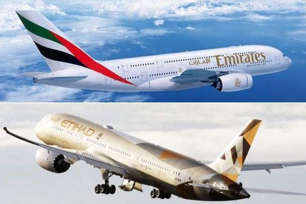 UAE's Etihad Airways and Emirates ranked among the top 10 airlines worldwide