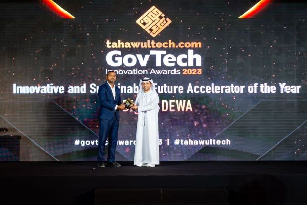 Digital DEWA wins GovTech Innovation Award for Innovative and Sustainable Future Accelerator of the Year
