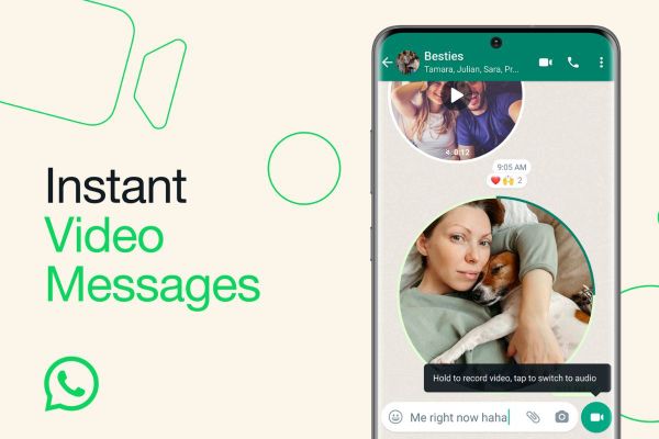 WhatsApp introduces Instant Video Messages