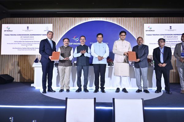 DP WORLD to invest $510 Million to develop Tuna-Tekra mega-container terminal in India