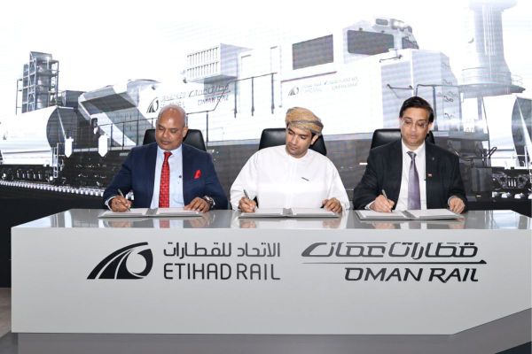 Oman and Etihad Rail Company partners with Jindal to establish sustainable logistics solution