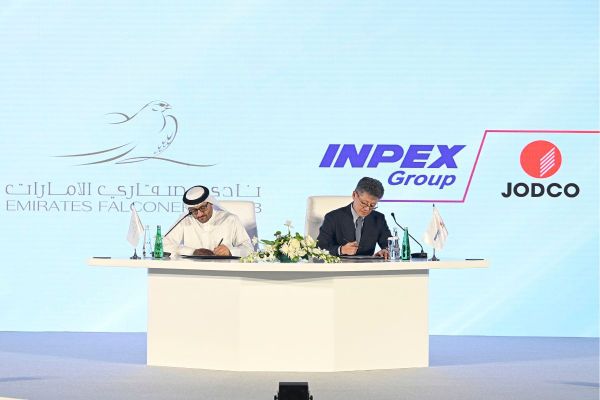 Emirates Falconers Club join forces with INPEX-JODCO Foundation to nurture traditions of falconry