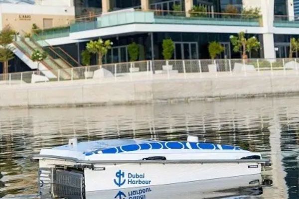 Dubai Harbour introduces floating waste collector drone