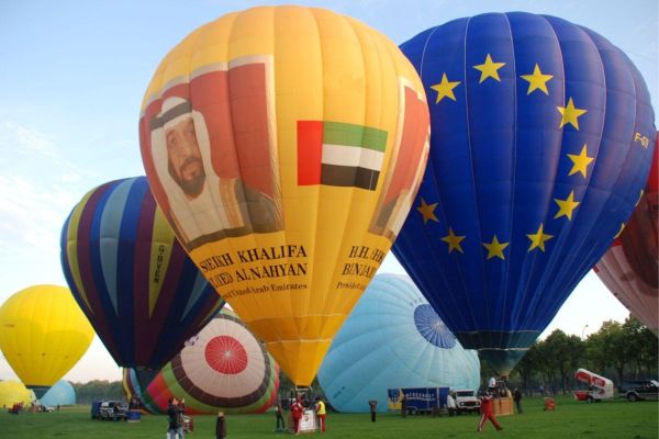 UAE Balloon Team to Launch 'UAE Road to Peace' Hot Air Balloon