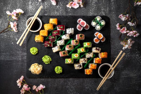 Japanese Seafood Delights at Le Gourmet's Sushi Night in Galeries Lafayette, Dubai Mall