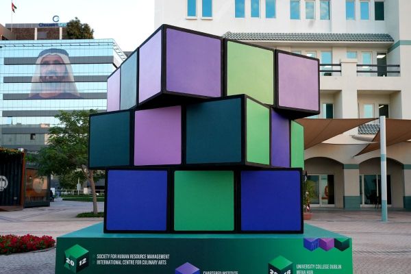 Dubai Knowledge Park Achieves Guinness World Record for World's Largest Rubik's Cube