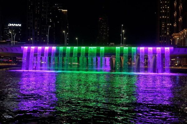 Dubai Water Canal's Iconic Waterfall Gets a Revamp