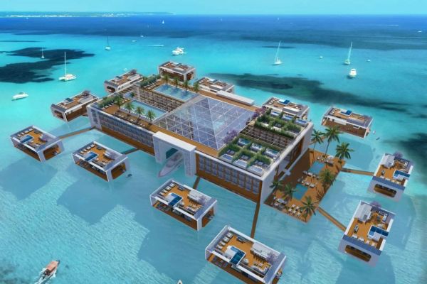 First floating villa unveiled at Kempinski resort