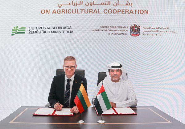UAE, Lithuania Collaborate to Promote Sustainable Food Systems, Agricultural Investment