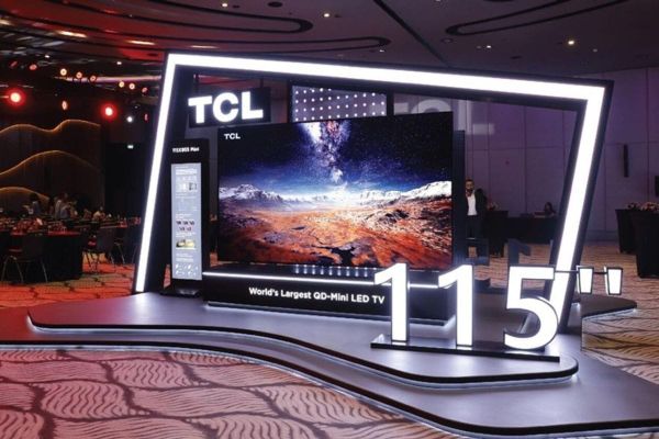 TCL reveals the largest QD-mini LED TV in the world in Dubai