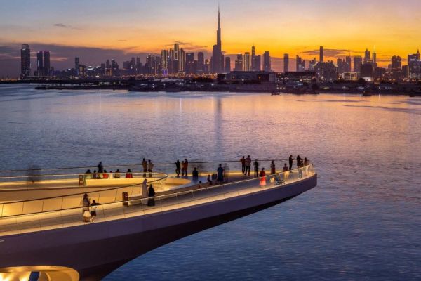 Dubai: Emaar Launches New 'Water, Colour, and Fire Plaza' at Creek Harbour