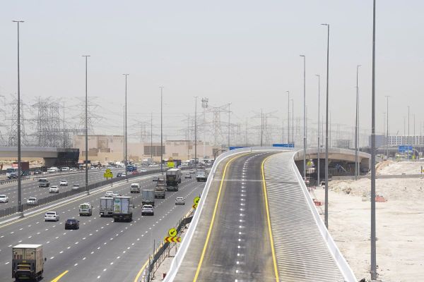 RTA Opens Key Bridge in Garn Al Sabkha-Sheikh Mohammed bin Zayed Road Intersection Project