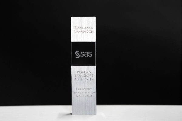 RTA Wins SAS UAE Award for Innovative AI Use in Transportation