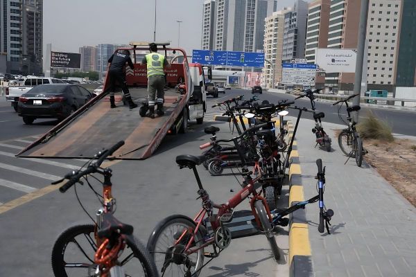 Dubai Police Seize 640 E-Scooters and Bicycles for Speeding and Safety Violations